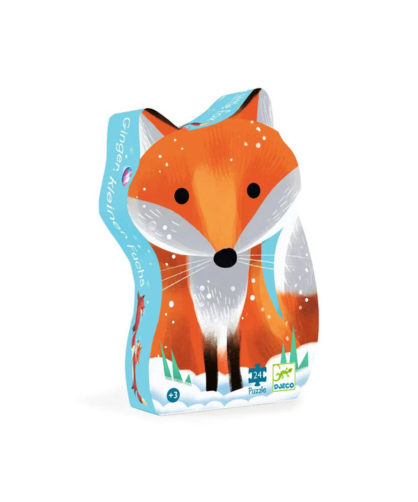 PUZZLES SILHOUETTES - GINGER. PETIT RENARD - 24 PCS