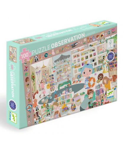 PUZZLES OBSERVATION - LA PETITE BOUTIQUE -100 PCS