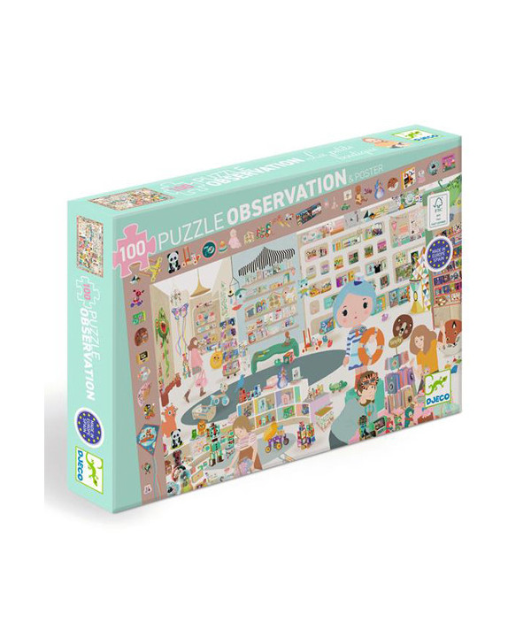 PUZZLES OBSERVATION - LA PETITE BOUTIQUE -100 PCS