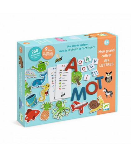 JEUX EDUCATIFS - MON GRAND COFFRET DES LETTRES