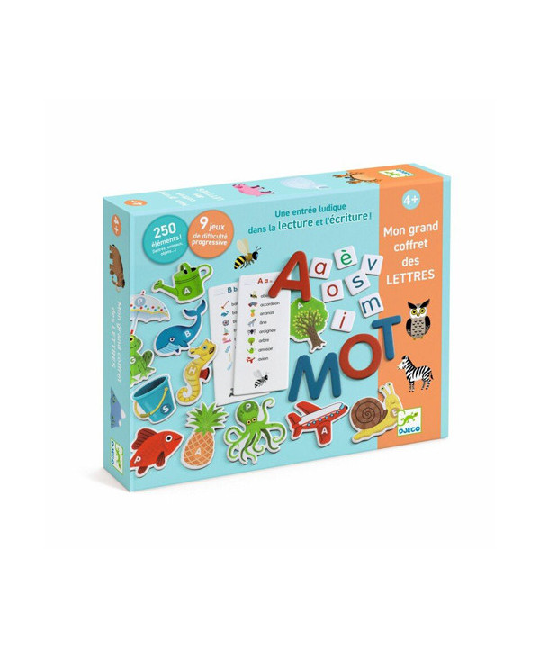 JEUX EDUCATIFS - MON GRAND COFFRET DES LETTRES