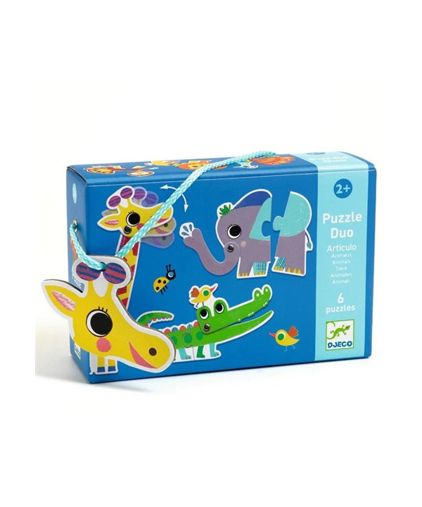PUZZLES DUO-TRIO - ARTICULO ANIMAUX