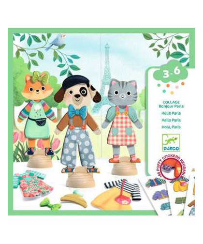 COLLAGE - BONJOUR PARIS