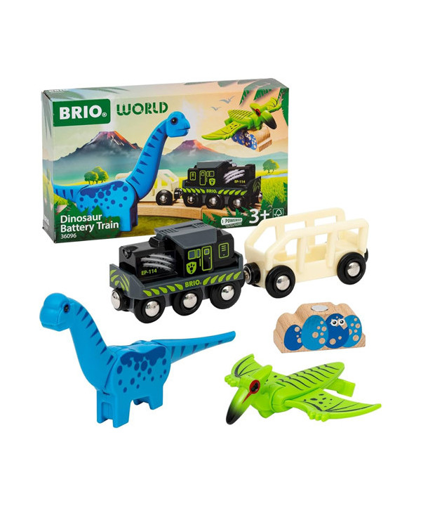 SETS - TRAIN À PILES DINOSAURE
