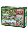 COBBLE HILL PUZZLE 1000 PIECES - SQUIRELS ON VACATION