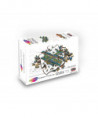 2D RAINBOWOODEN PUZZLE - DOUBLE-DECKER
