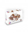 2D RAINBOWOODEN PUZZLE - WILD HORSE
