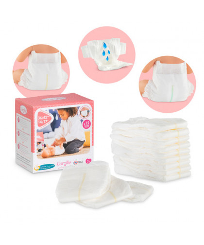 ACCESSOIRE BB 36/42 - BOITE DE 12 COUCHES