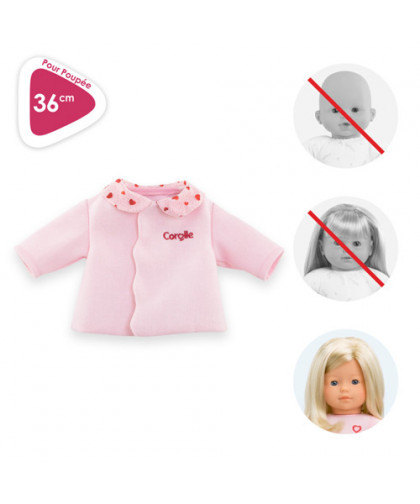 VET MC MANTEAU PÉTALES DE CŒURS