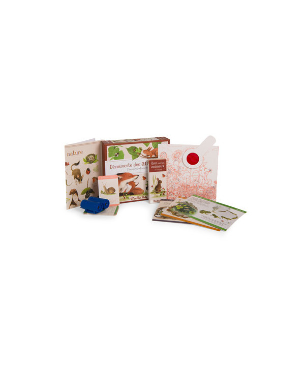COFFRET DÉCOUVERTE ANIMAUX DU JARDIN LE JARDIN DU MOULIN