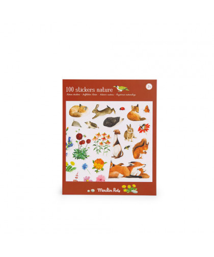 POCHETTE STICKERS LE JARDINIER LE JARDIN DU MOULIN
