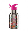 STAINLESS STEEL DRINKING BOTTLES. 400ML - LES PAPILLONS