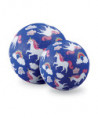 PLAYGROUND BALLS. 13CM - LICORNES VIOLETTE