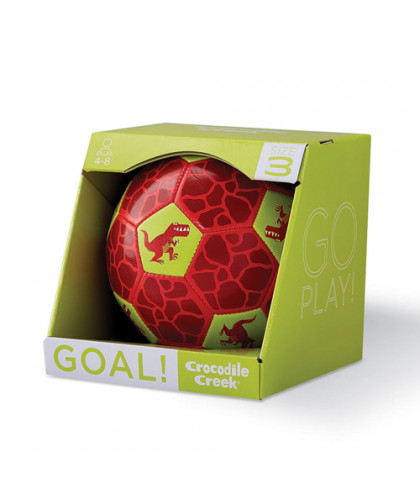 CLASSIC SOCCER BALL. TAILLE 3 - DINOSAURE
