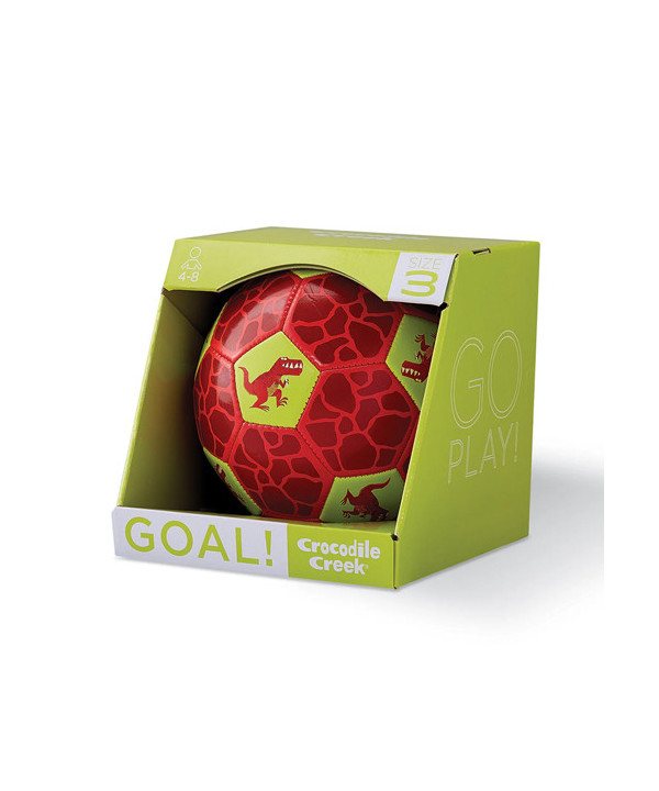 CLASSIC SOCCER BALL. TAILLE 3 - DINOSAURE