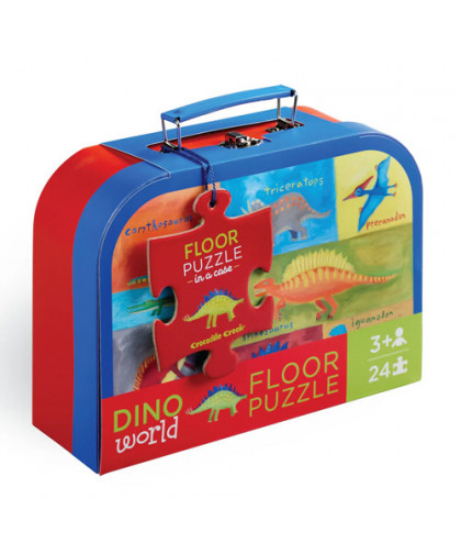 FLOOR PUZZLES 24 PIÈCES - MONDE DES DINOS