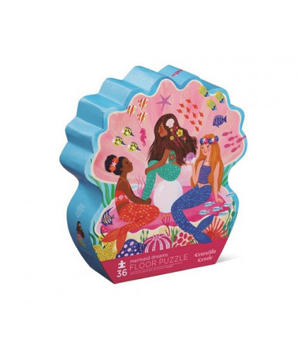 SHAPED BOX PUZZLES 36 PIÈCES - RÊVE DE SIRÈNES