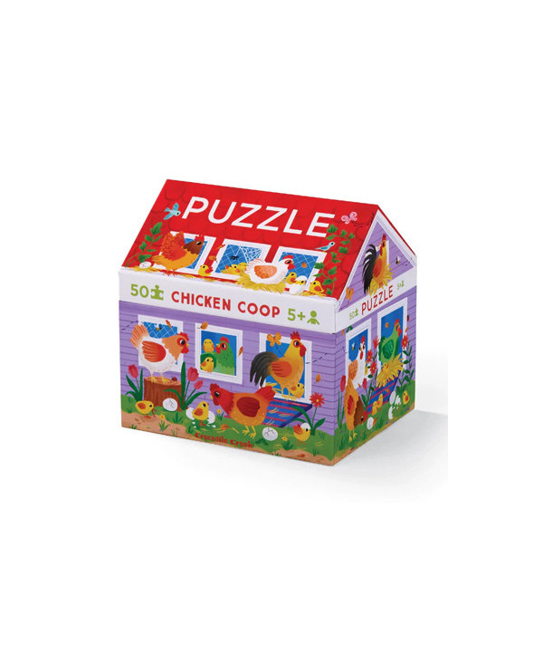 HOUSE PUZZLES 50 PIÈCES - LA POULAILLER