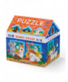 HOUSE PUZZLES 50 PIÈCES - LA MAISON DES LAPINS