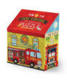 HOUSE PUZZLES 24 PIÈCES - LA STATION DES POMPIERS