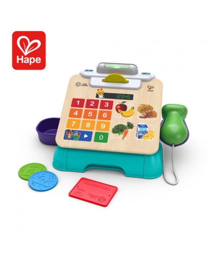 COUNTING CASH REGISTER