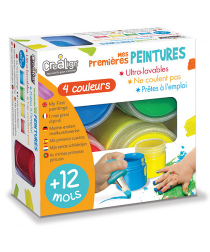 MES PREMIERS PEINTURES