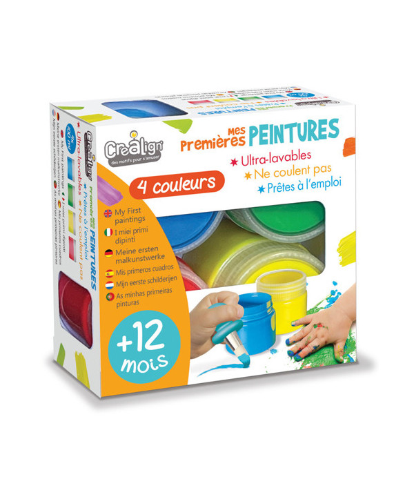 MES PREMIERS PEINTURES