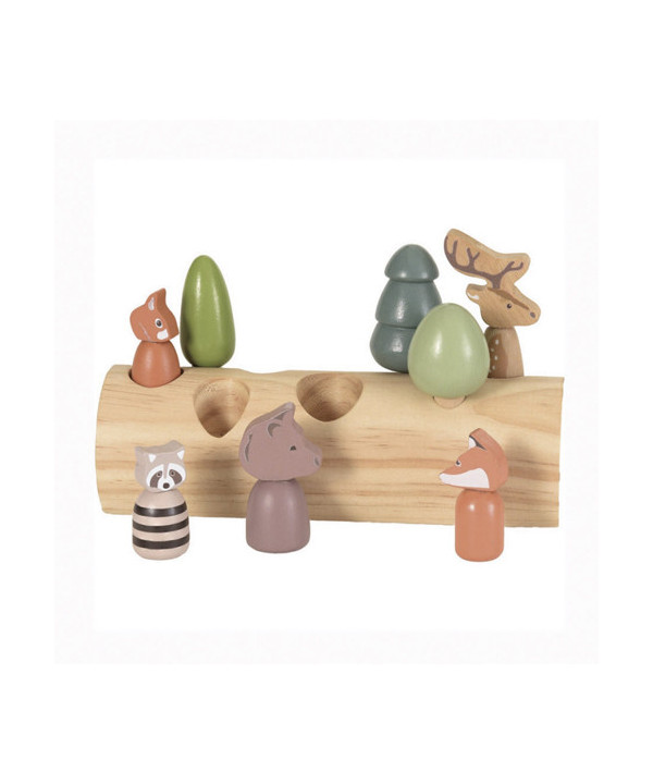 BUCHE ANIMAUX DE LA FORET