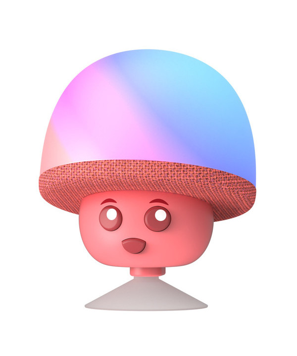 SPEAKER CHAMPIGNON LUMINEUX ROUGE