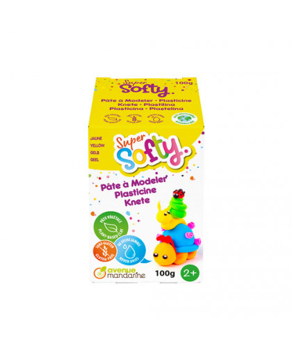 BOÎTE SUPER SOFTY 100G - JAUNE