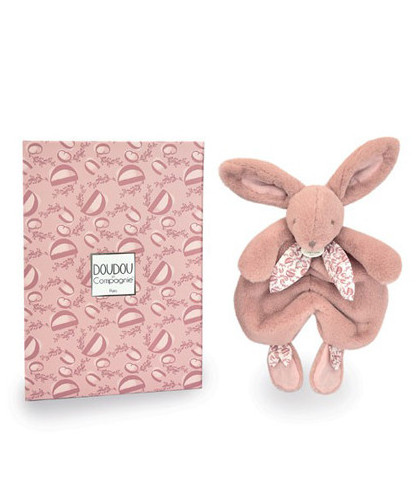 LAPIN DOUDOU - DOUDOU ROSE