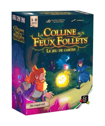 LA COLLINE AUX FEUX FOLLETS JEU DE CARTES