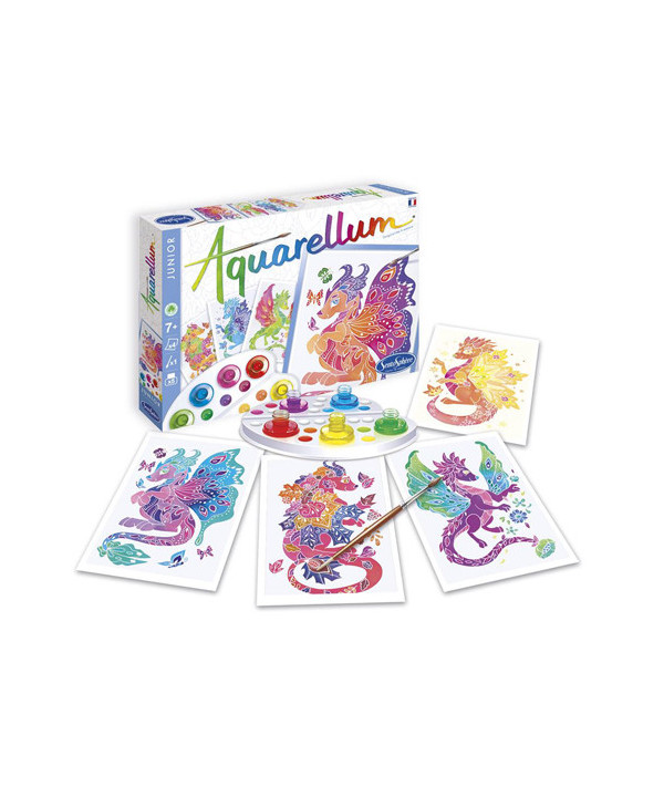 AQUARELLUM JUNIOR - DRAGONS DES 4 SAISONS
