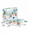 PUZZLE 54 PCS - SOUS LA NEIGE