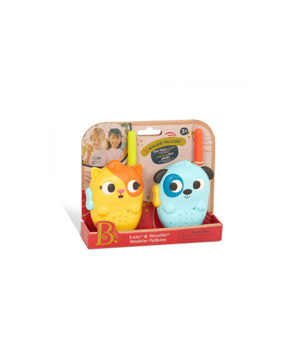 SET DE TALKIE WALKIES CHIENS ET CHATS