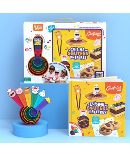 COFFRET KIDS - JE CUISINE MES GOÛTERS PRÉFÉRÉS