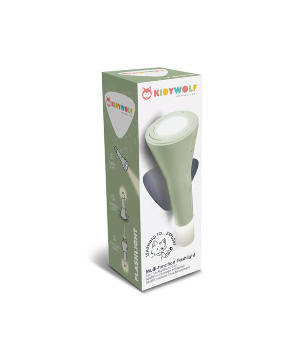 LAMPE DE POCHE MULTI-FONCTION VERTE