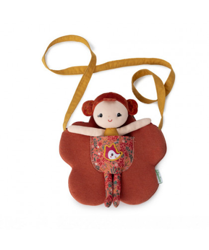 POUPEE SUR SAC FLEUR