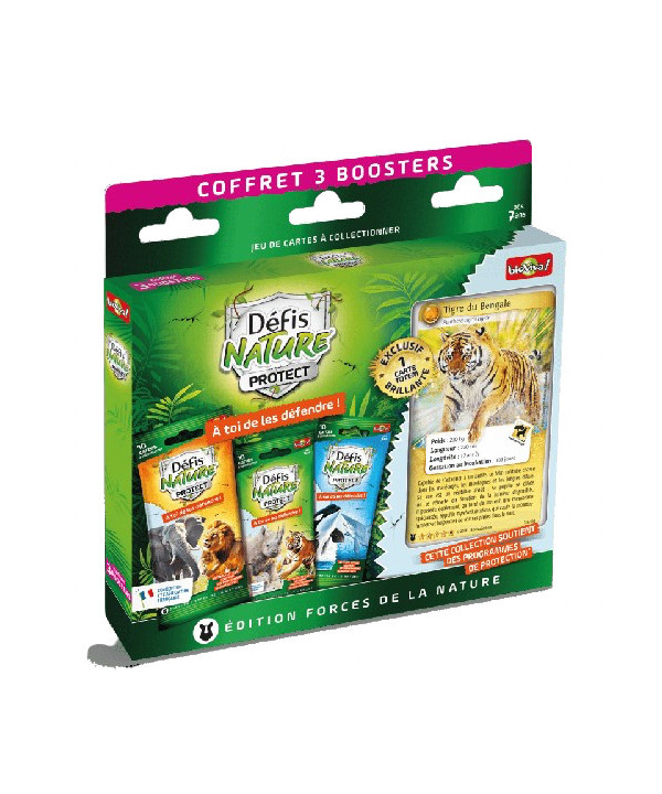 COFFRET TIGRE - 3X BOOSTERS + 1 CARTE TOTEM