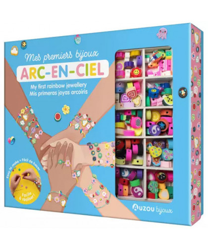 MES PREMIERS BIJOUX ARC-EN-CIEL