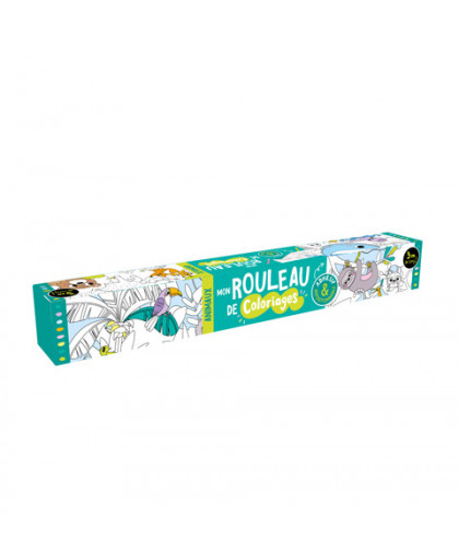 MON ROULEAU DE COLORIAGES ADHÉSIF - ANIMAUX