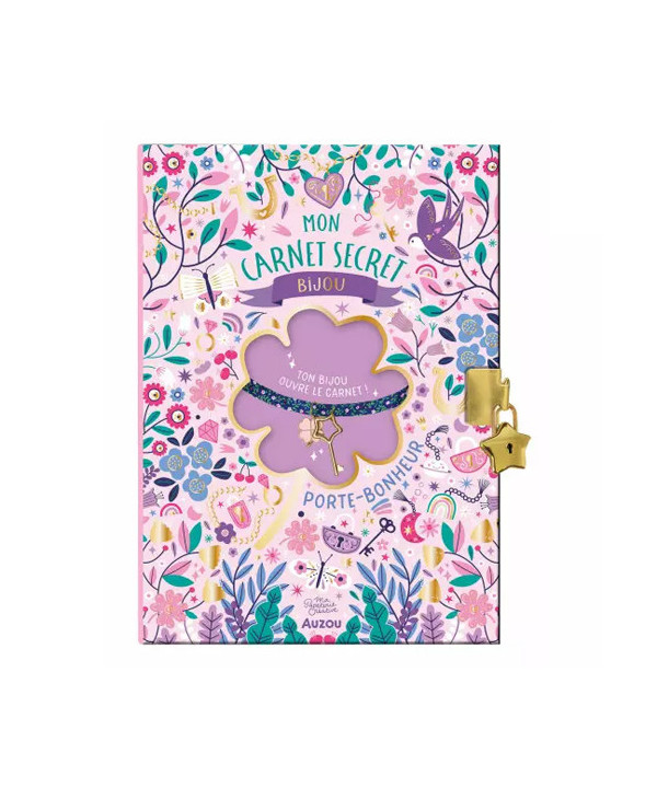 MA PAPETERIE CRÉATIVE - MON CARNET SECRET BIJOU PORTE-BONHEUR