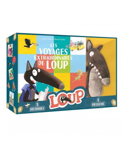 COFFRET LOUP - LES VOYAGES EXTRAORDINAIRES DE LOUP