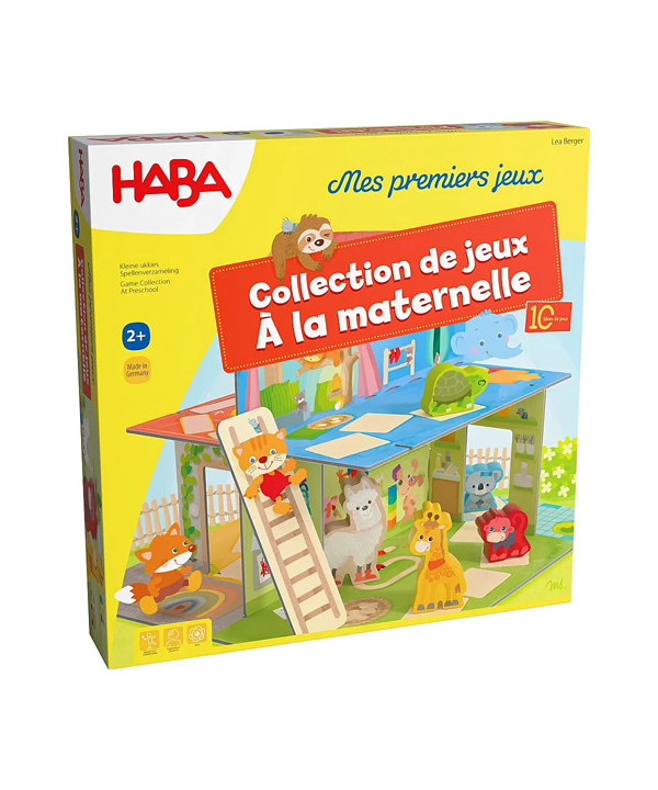 MES PREMIERS JEUX - À LA MATERNELLE - COLLECTION DE JEUX