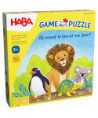 JEU - GAME MEETS PUZZLE - OÙ VIVENT LE LION ET SES AMIS ?