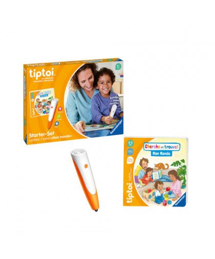 TIPTOI - STARTER SET 'CHERCHE ET TROUVE - MON MONDE