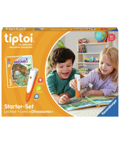 TIPTOI - STARTER SET 'JE DÉCOUVRE LES DINOSAURES