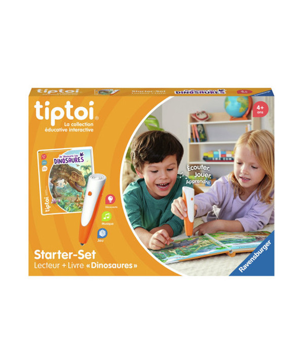 TIPTOI - STARTER SET 'JE DÉCOUVRE LES DINOSAURES