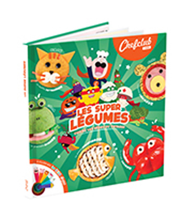 Livre les super-légumes