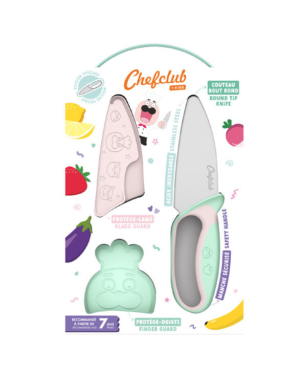 Le couteau du chef pastel